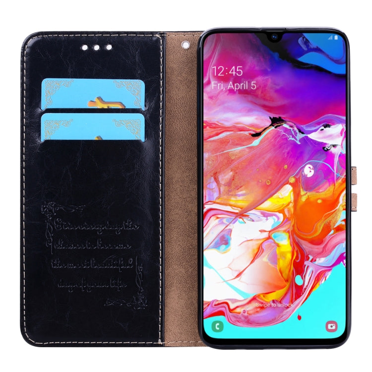 Custodia portafoglio in pelle per Samsung Galaxy A70