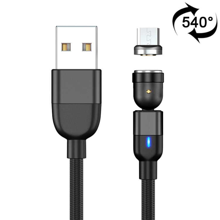 Cavo ricarica magnetico rotante 2m 3A Micro USB