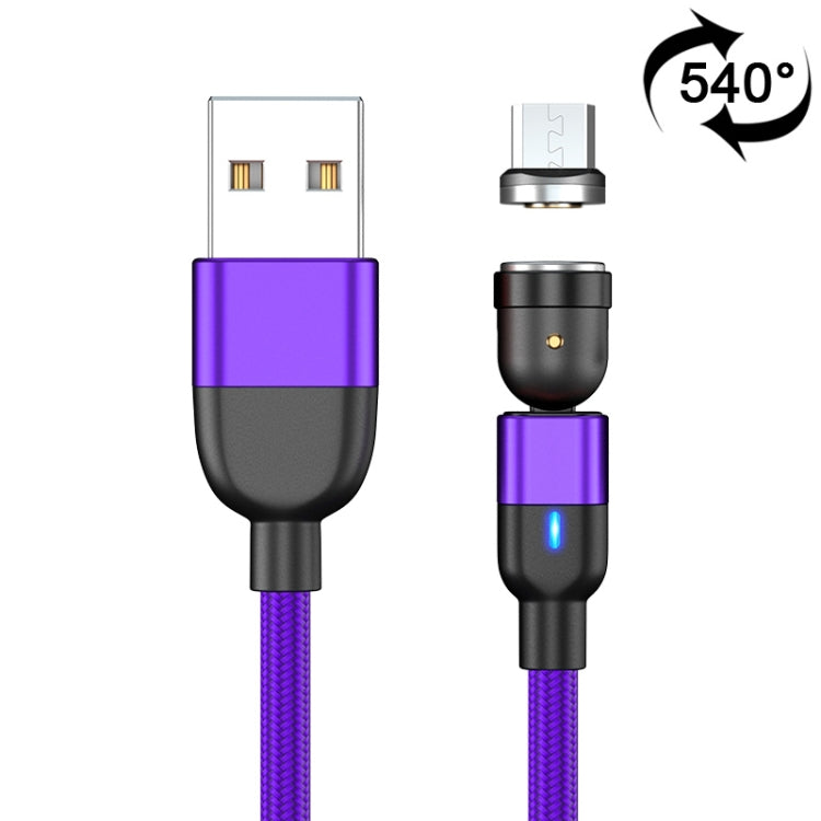 Cavo ricarica magnetico rotante 2m 3A Micro USB