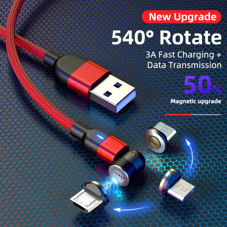 Cavo ricarica magnetico rotante 2m 3A Micro USB