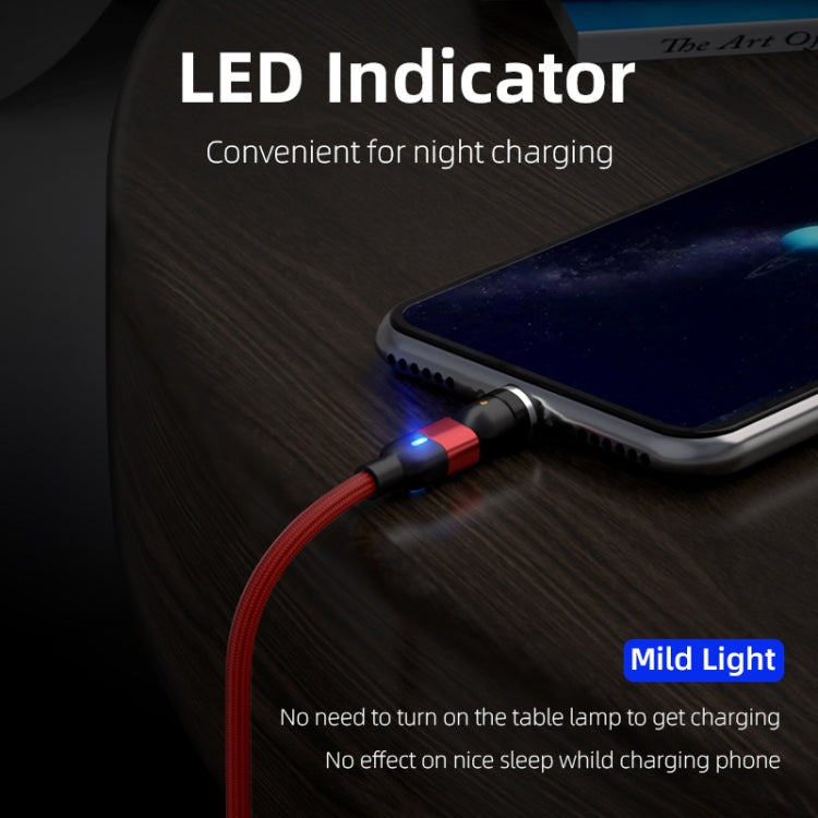 Cavo ricarica magnetico rotante 2m 3A Micro USB