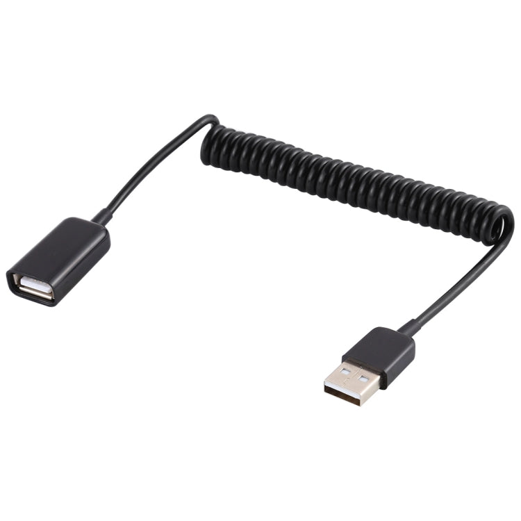 Cavo di ricarica a molla USB maschio a USB femmina 17.5cm