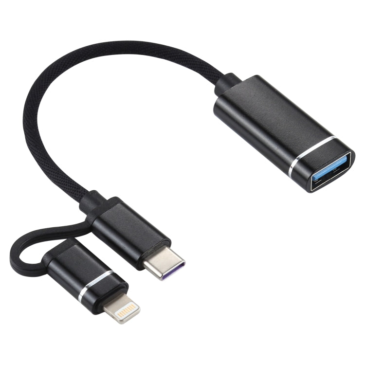 Cavo adattatore USB 3.0 a Type-C OTG 11 cm
