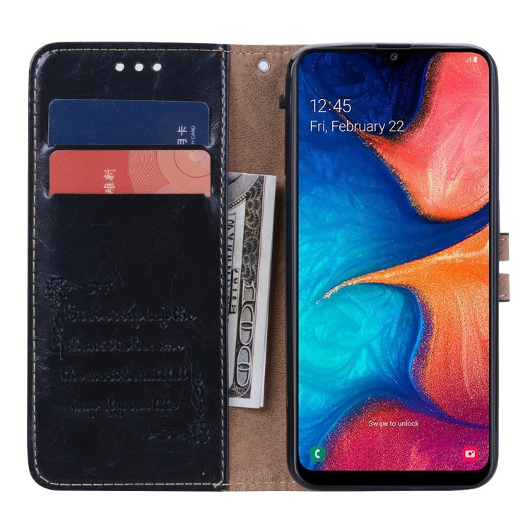 Custodia portafoglio in pelle per Samsung Galaxy A20e