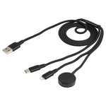 Cavo ricarica 3 in 1 per iPhone e Apple Watch 1 metro