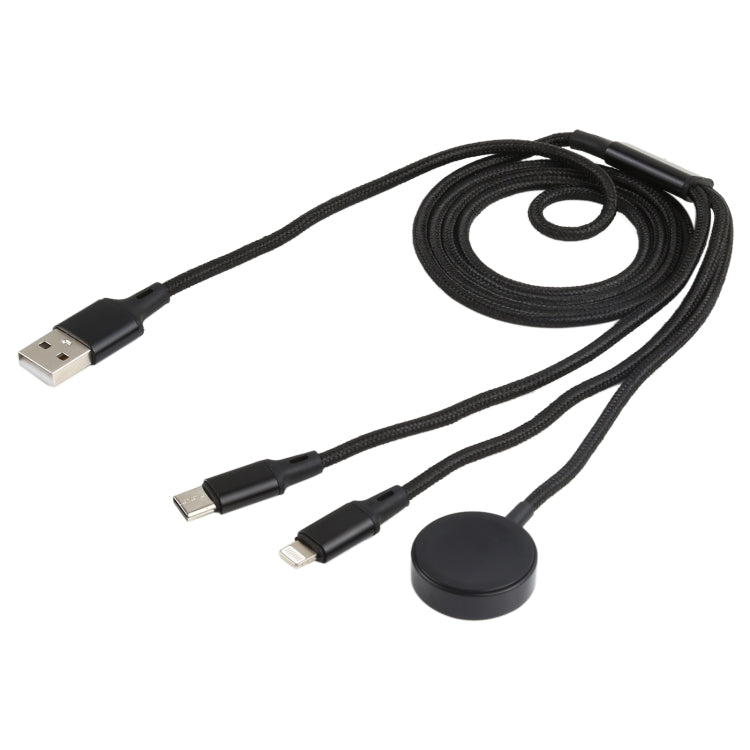 Cavo ricarica 3 in 1 per iPhone e Apple Watch 1 metro