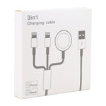 Cavo ricarica 3 in 1 per iPhone e Apple Watch 1 metro