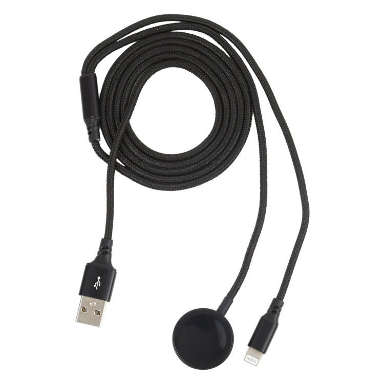Cavo ricarica 2 in 1 per iPhone e Apple Watch 1 metro