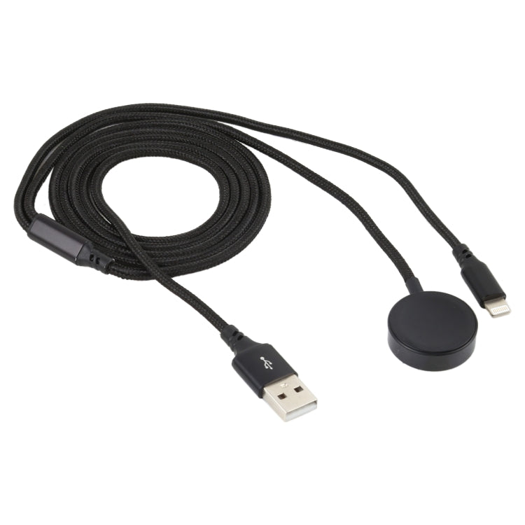 Cavo ricarica 2 in 1 per iPhone e Apple Watch 1 metro