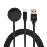 Cavo ricarica 2 in 1 per iPhone e Apple Watch 1 metro