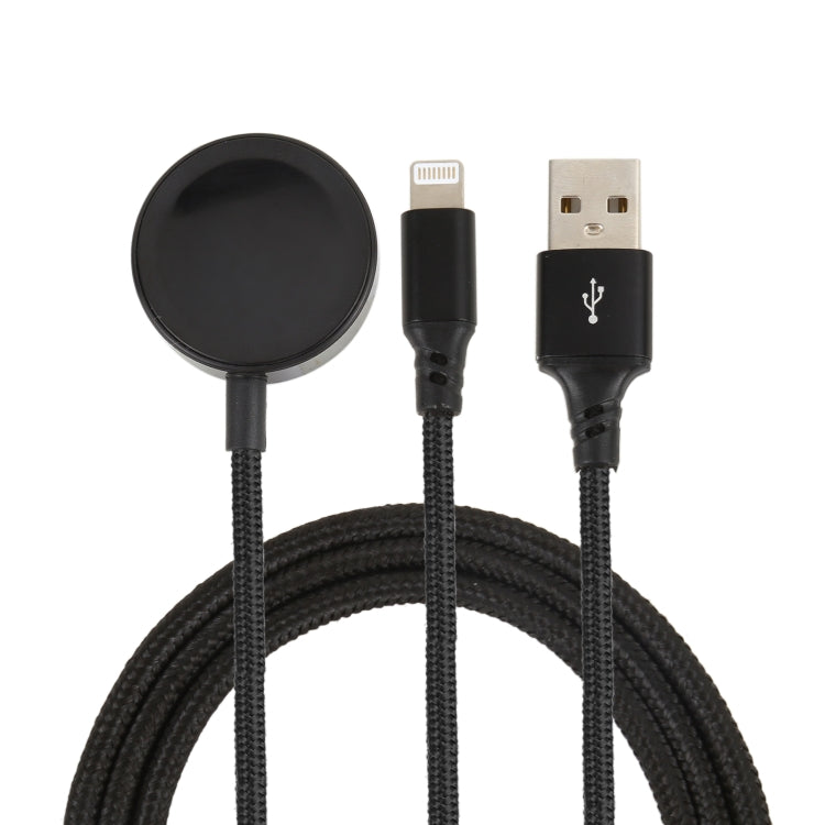 Cavo ricarica 2 in 1 per iPhone e Apple Watch 1 metro
