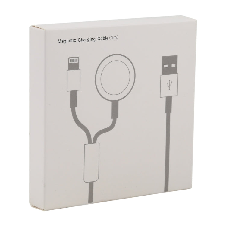 Cavo ricarica 2 in 1 per iPhone e Apple Watch 1 metro