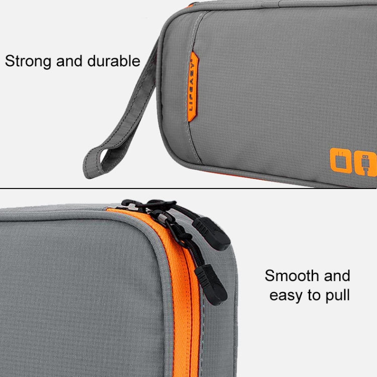 Custodia multifunzionale per accessori con chiusura zip 25x18x8 c