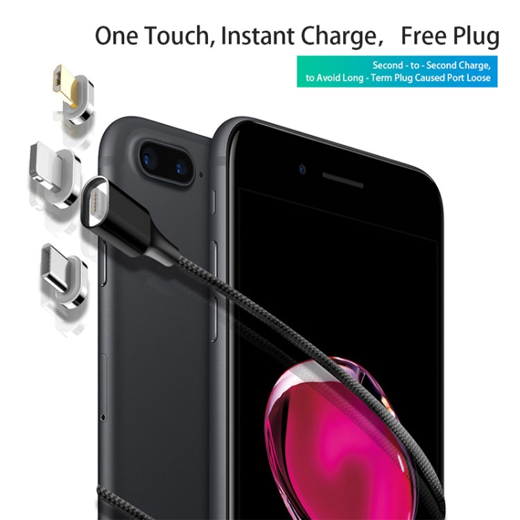 Cavo dati magnetico USB a micro USB 1 metro 5A nylon