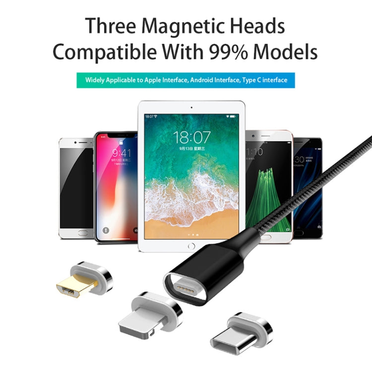 Cavo dati magnetico USB a micro USB 1 metro 5A nylon