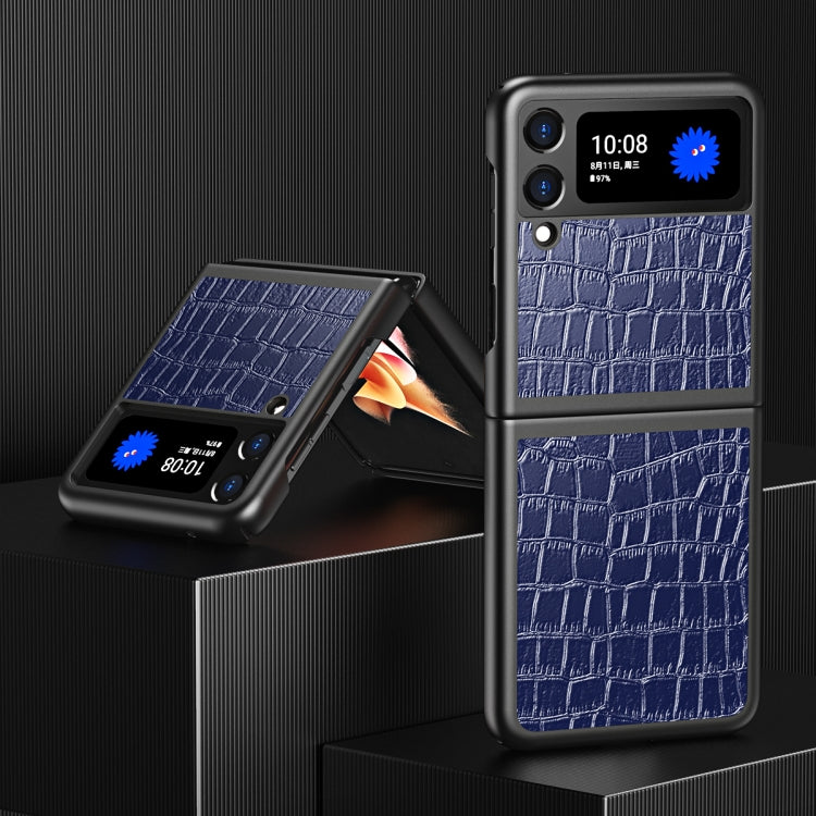 Custodia pieghevole in pelle per Samsung Galaxy Z Flip