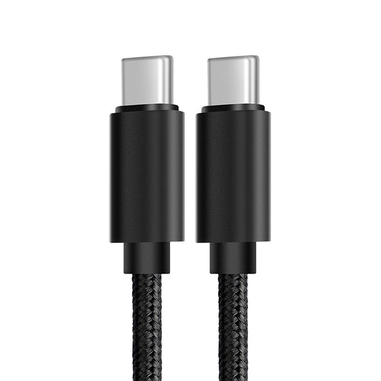 Cavo USB-C maschio a USB-C maschio 60W 1 metro intrecciato