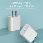 Adattatore alimentazione Xiaomi ZMI 20W USB-C presa USA