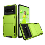 Custodia TPU con slot carte per Galaxy S10