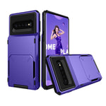 Custodia TPU con slot carte per Galaxy S10
