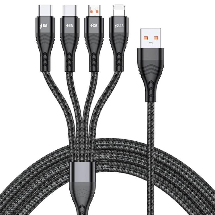 Cavo 4 in 1 USB-C 66W Ricarica Rapida 1,2m