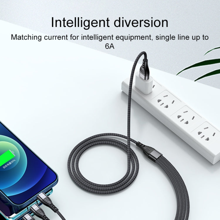 Cavo 4 in 1 USB-C 66W Ricarica Rapida 1,2m