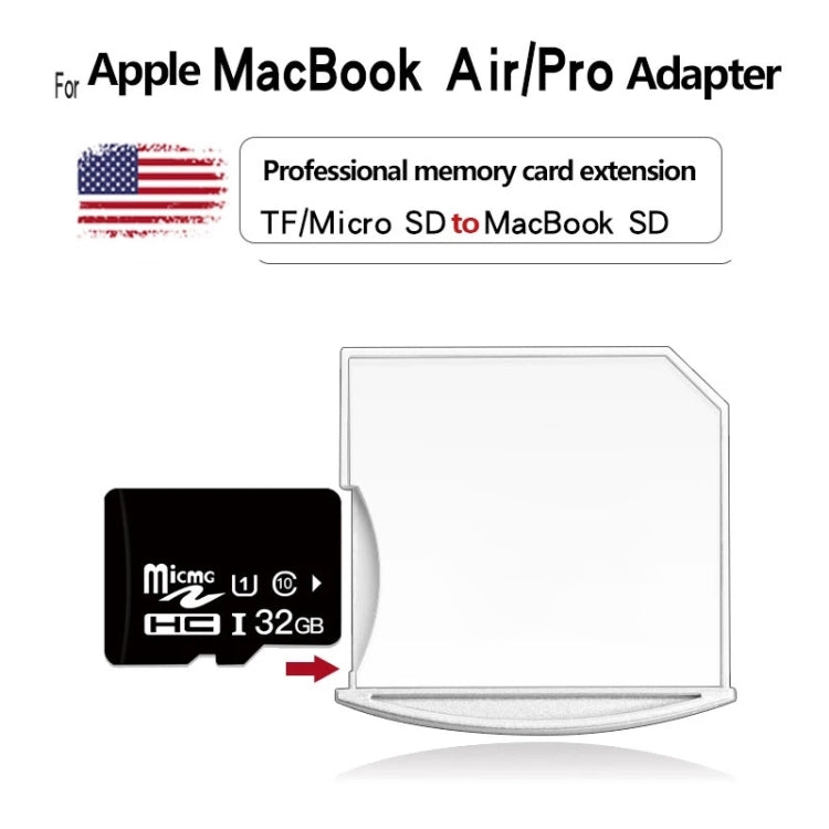 Adattatore Micro SD/TF a SD per MacBook Air e Pro