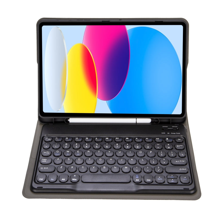 Custodia in pelle con tastiera per iPad 10th Gen 10.9 (2022)
