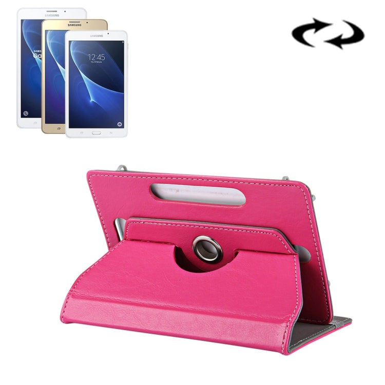 Custodia in PU con texture Crazy Horse per tablet 7 pollici