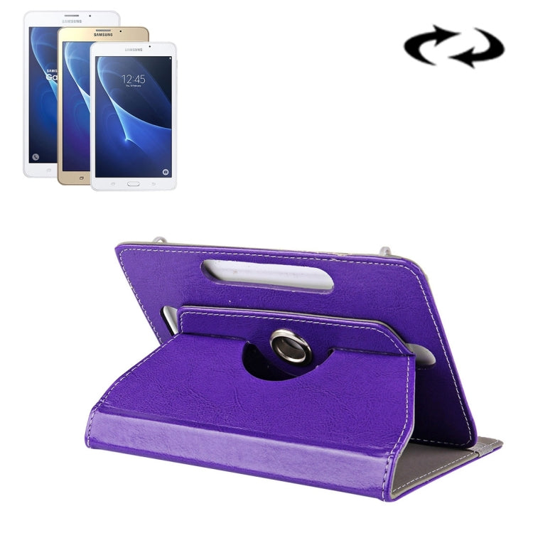 Custodia in PU con texture Crazy Horse per tablet 7 pollici