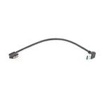 Cavo ricarica USB 3.0 gomito maschio a micro USB 27 cm