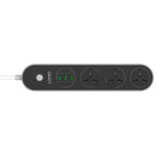 Multipresa da viaggio LDNIO SC3301 con 3 USB e 3 prese - immagine 3