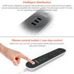 Multipresa da viaggio LDNIO SC3301 con 3 USB e 3 prese - immagine 7