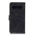 Custodia portafoglio in pelle con texture coccodrillo per Galaxy