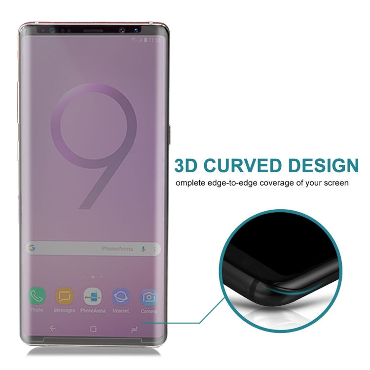 Pellicola in vetro temperato 3D antiriflesso per Galaxy Note 9