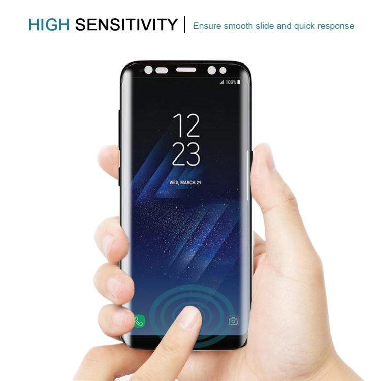 Pellicola vetro temperato 3D curva per Galaxy S8+