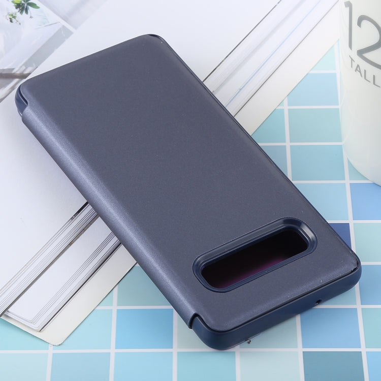 Custodia in pelle PU effetto specchio per Galaxy S10 Plus