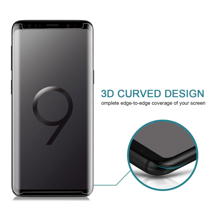 Pellicola in vetro temperato curva per Samsung Galaxy S9 Plus