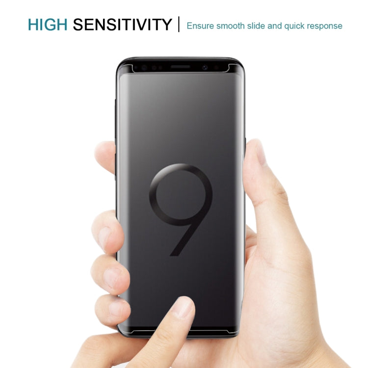 Pellicola in vetro temperato curva per Samsung Galaxy S9 Plus