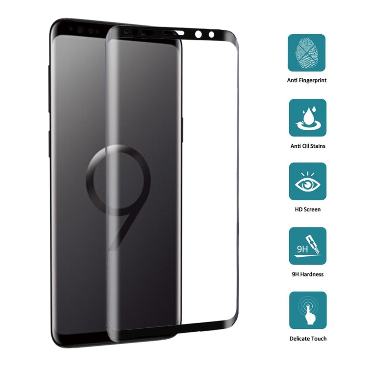 Pellicola vetro temperato 9H curva 3D per Samsung Galaxy S9