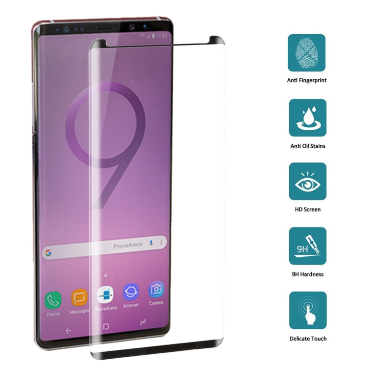 Pellicola in vetro temperato per Samsung Galaxy Note9 25 pezzi