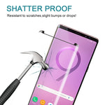 Pellicola in vetro temperato per Samsung Galaxy Note9 25 pezzi