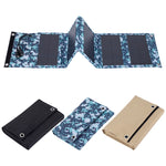 Caricatore solare pieghevole 10W con doppie porte USB 5V