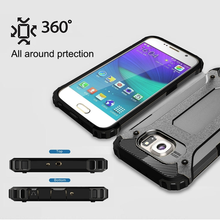 Custodia combinata TPU e PC per Samsung Galaxy S6 G920