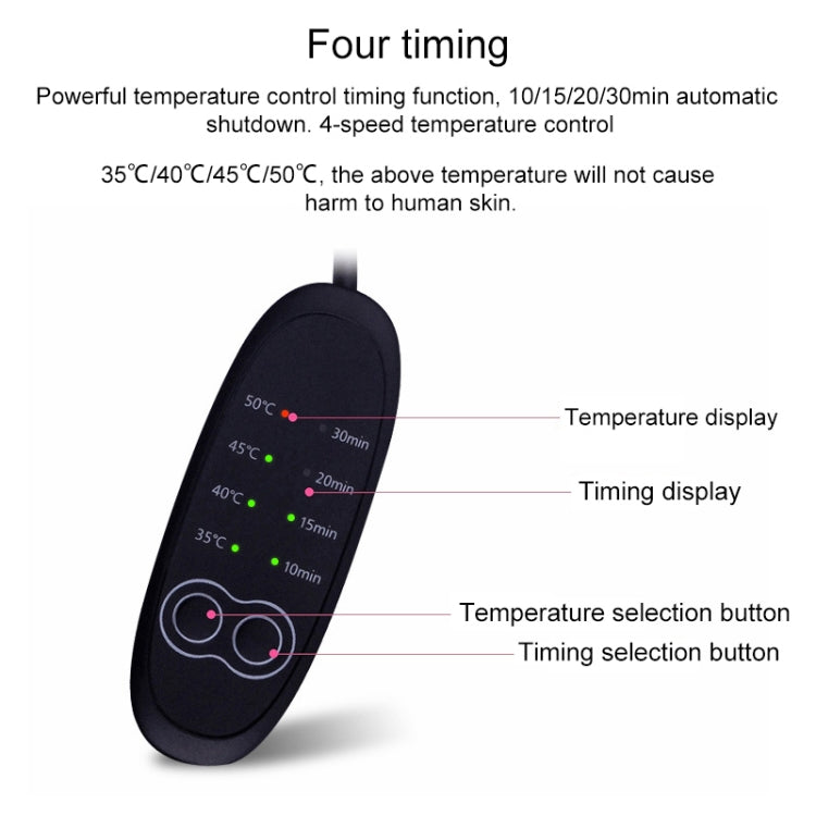 Maschera per occhi riscaldante con vapore e ricarica USB