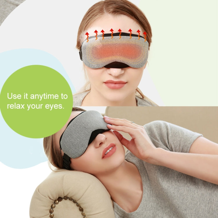 Maschera per occhi riscaldante con vapore e ricarica USB