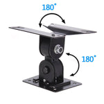 Supporto a muro inclinabile per TV LED LCD 14-24 pollici nero