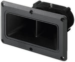 Doppio Tweeter piezo a tromba 200W nero