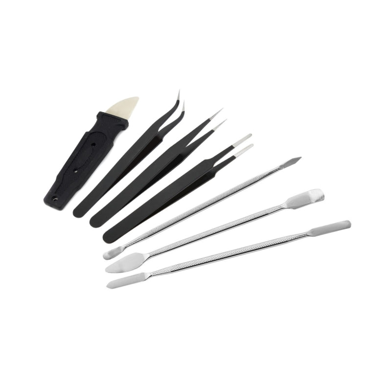 Kit strumenti riparazione elettronica 28 in 1 JF-8175 con borsa - immagine 3