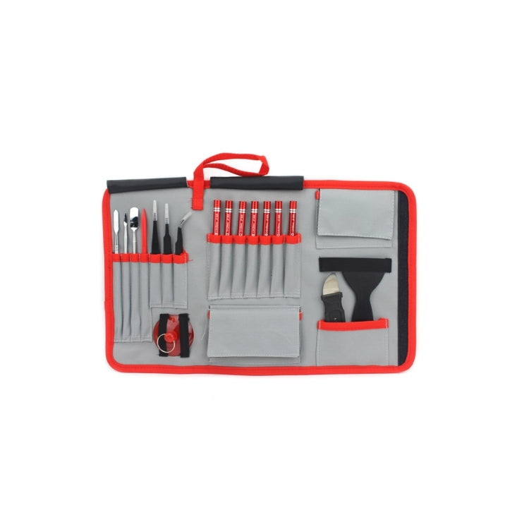 Kit strumenti riparazione elettronica 28 in 1 JF-8175 con borsa - immagine 6